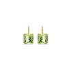 Boucles d'oreilles Swarovski Millenia en métal doré et cristaux