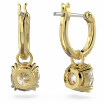 Boucles d'oreilles Swarovski Constella en métal doré et cristaux Swarovski