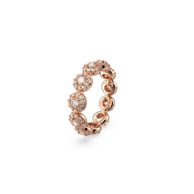 Bague Swarovski Una Angelic en métal doré et cristaux Swarovski, taille 52