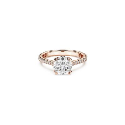 Bague Cocktail Swarovski Stilla en métal doré et cristaux Swarovski, taille 58
