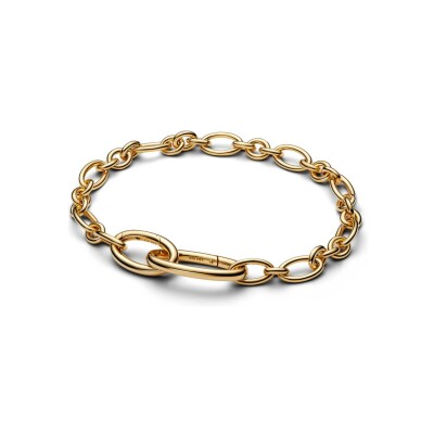 Bracelet Pandora Me Links à maillons ovales ouvrables en métal doré, taille 3