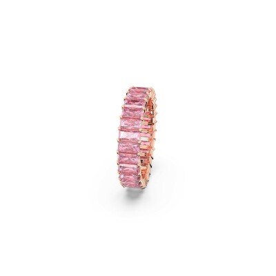 Bague Swarovski Matrix en métal doré et cristaux Swarovski, taille 60