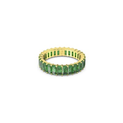 Bague Swarovski Matrix en métal doré et cristaux Swarovski, taille 60