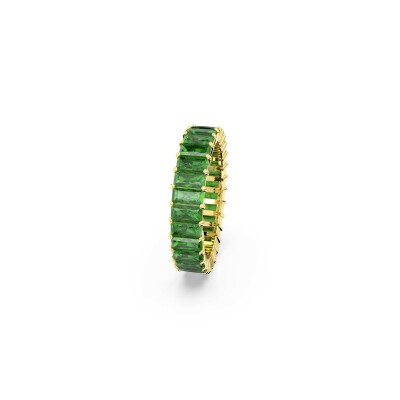 Bague Swarovski Matrix en métal doré et cristaux Swarovski, taille 52