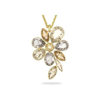 Collier Swarovski Elegance of Africa en métal doré et cristaux Swarovski