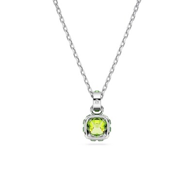 Pendentif Swarovski Birthstone en métal rhodié et cristaux Swarovski