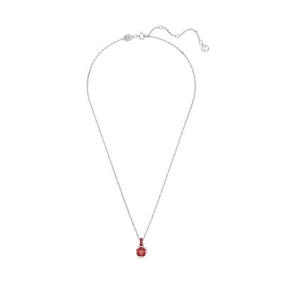 Pendentif Swarovski Birthstone en métal rhodié et cristaux Swarovski