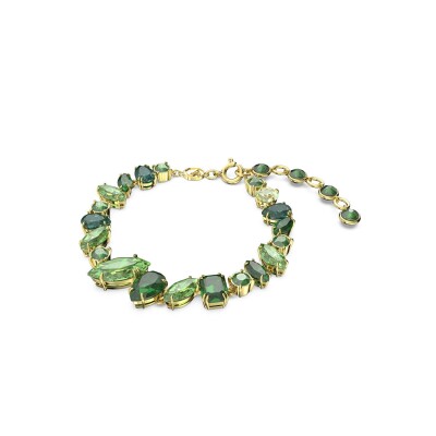 Bracelet Swarovski Gema en métal doré et cristaux Swarovski, taille M