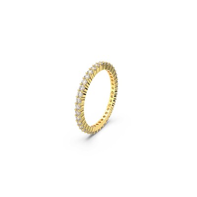 Bague Swarovski Matrix en pvd et cristaux Swarovski, taille 60