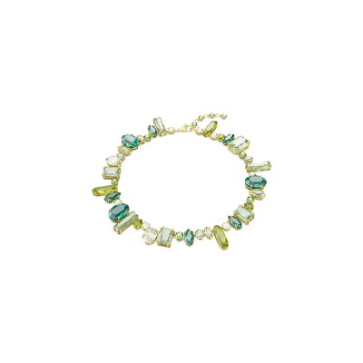 Collier Swarovski Gema en métal doré et cristaux Swarovski