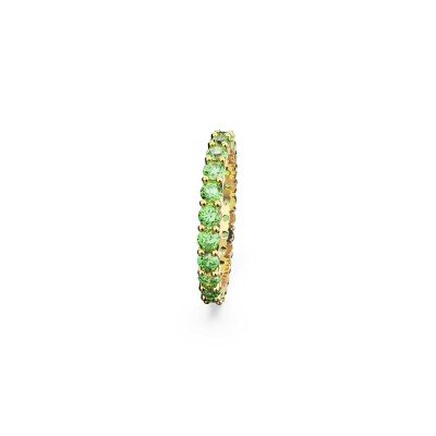 Bague Swarovski Matrix en métal doré et cristaux Swarovski, taille 52