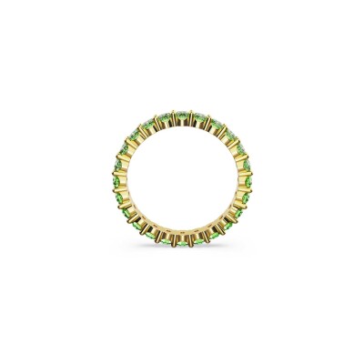Bague Swarovski Matrix en métal doré et cristaux Swarovski, taille 52