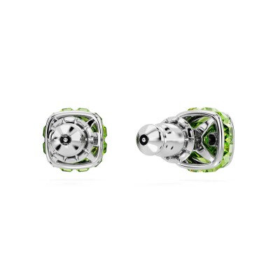 Boucles d'oreilles Swarovski Birthstone en métal rhodié et cristaux Swarovski