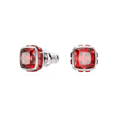 Boucles d'oreilles Swarovski Birthstone en métal rhodié et cristaux Swarovski