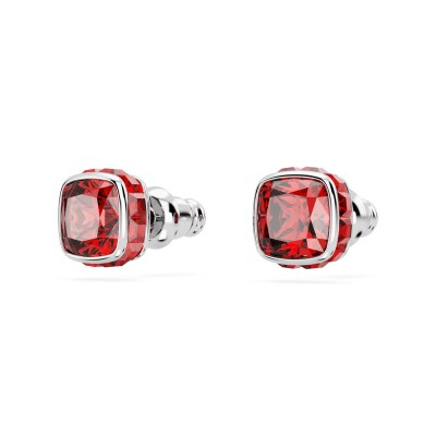 Boucles d'oreilles Swarovski Birthstone en métal rhodié et cristaux Swarovski