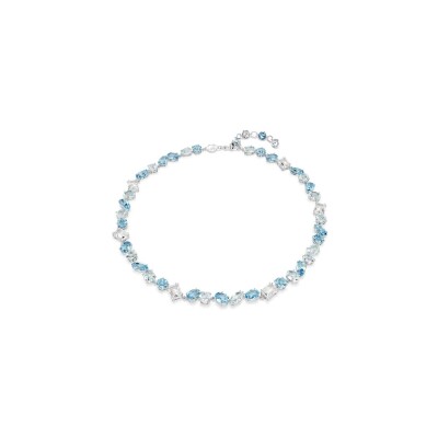 Collier Swarovski Gema en métal rhodié et cristaux Swarovski