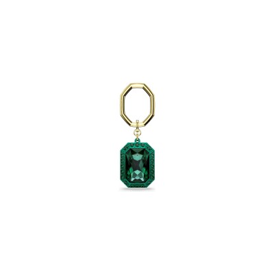 Porte clés Swarovski Lucent en métal rhodié, métal doré et cristaux Swarovski