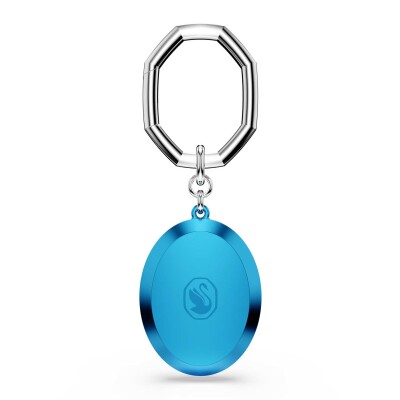 Porte clés Swarovski Lucent en métal rhodié, métal doré et cristaux Swarovski