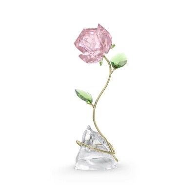 Décoration Swarovski Florere Rose en cristaux Swarovski