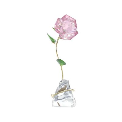 Décoration Swarovski Florere Rose en cristaux Swarovski