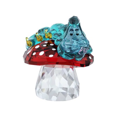 Décoration Swarovski Alice au pays des merveilles Chenille Absolem en cristaux Swarovski