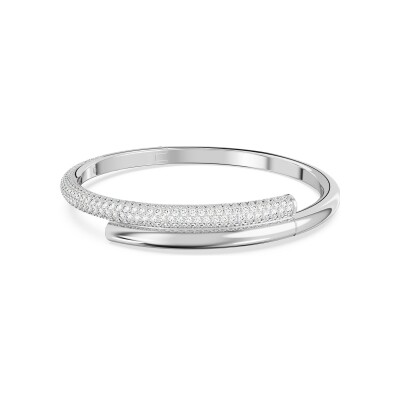 Bracelet Swarovski Dextera en métal rhodié et cristaux