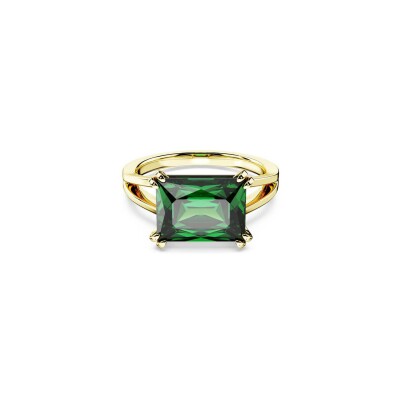 Bague Cocktail Swarovski Stilla en métal doré et cristaux Swarovski, taille 60
