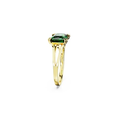 Bague Cocktail Swarovski Stilla en métal doré et cristaux Swarovski, taille 60