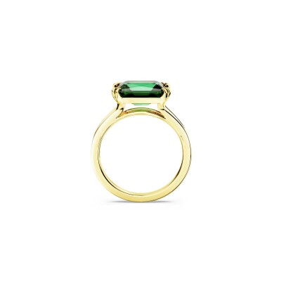 Bague Cocktail Swarovski Stilla en métal doré et cristaux Swarovski, taille 60
