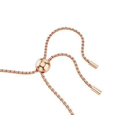 Bracelet Swarovski Matrix en métal doré et cristaux Swarovski, taille M