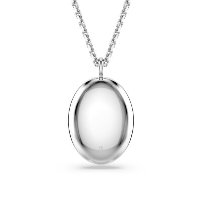Pendentif Swarovski Idyllia en métal rhodié et cristaux Swarovski