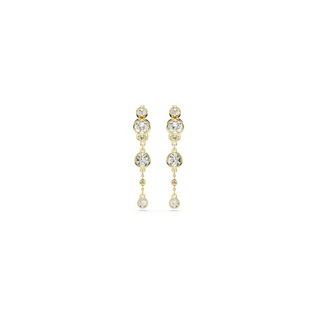 Boucles d'oreilles Swarovski Imber en métal doré et cristaux