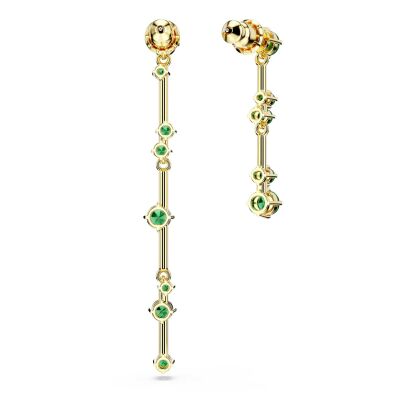 Boucles d'oreilles Swarovski Constella en métal doré et cristaux Swarovski