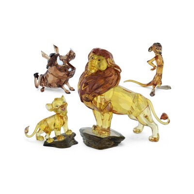 Décoration Swarovski Le Roi Lion Pumbaa en cristaux Swarovski