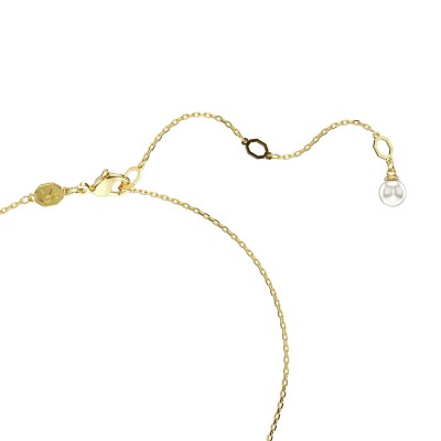 Pendentif Swarovski Idyllia en métal doré et cristaux Swarovski