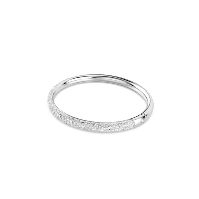 Bracelet Jonc Swarovski Sublima en métal rhodié et cristaux Swarovski, taille S