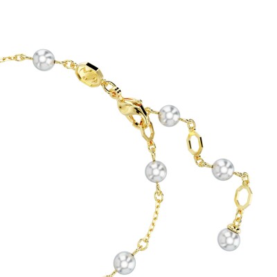 Bracelet Swarovski Idyllia en métal doré et cristaux Swarovski, taille M