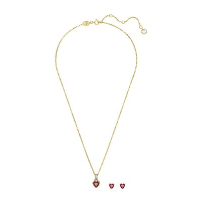 Parure Swarovski Chroma en métal doré et cristaux Swarovski