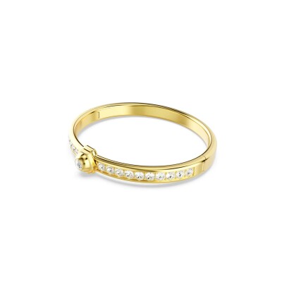 Bracelet Jonc Swarovski Numina en métal doré et cristaux Swarovski, taille M