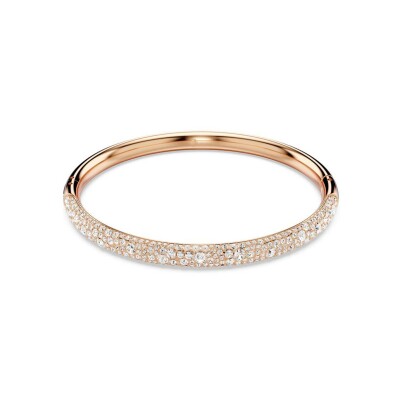 Bracelet Jonc Swarovski Sublima en métal doré et cristaux Swarovski, taille S