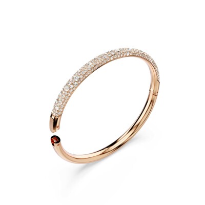 Bracelet Jonc Swarovski Sublima en métal doré et cristaux Swarovski, taille S