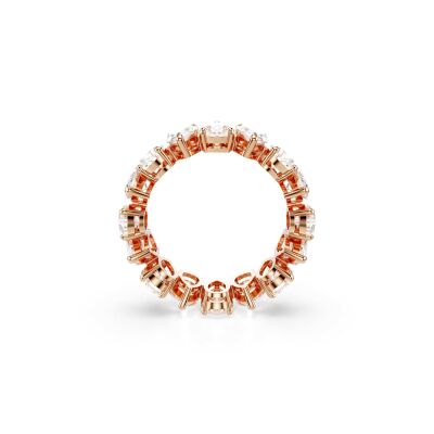 Bague Swarovski Matrix en métal doré et cristaux Swarovski, taille 58