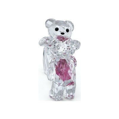 Figurine Swarovski Ourson Kris Le compagnon idéal en cristaux Swarovski