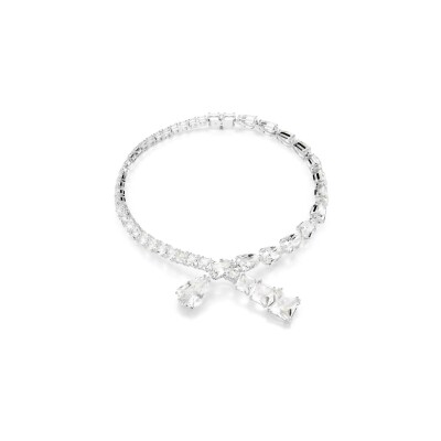 Collier Swarovski Matrix en métal rhodié et cristaux Swarovski