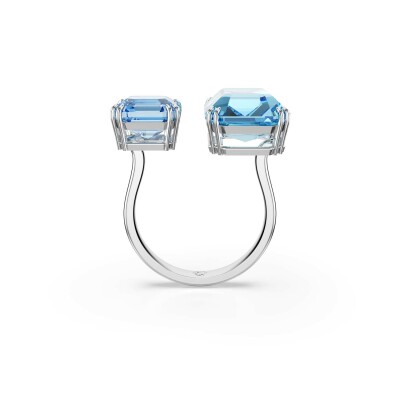 Bague Cocktail Swarovski Millenia en métal rhodié et cristaux Swarovski, taille 60