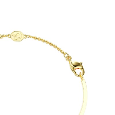 Bracelet Jonc Swarovski Symbolic en métal doré et cristaux Swarovski, taille S