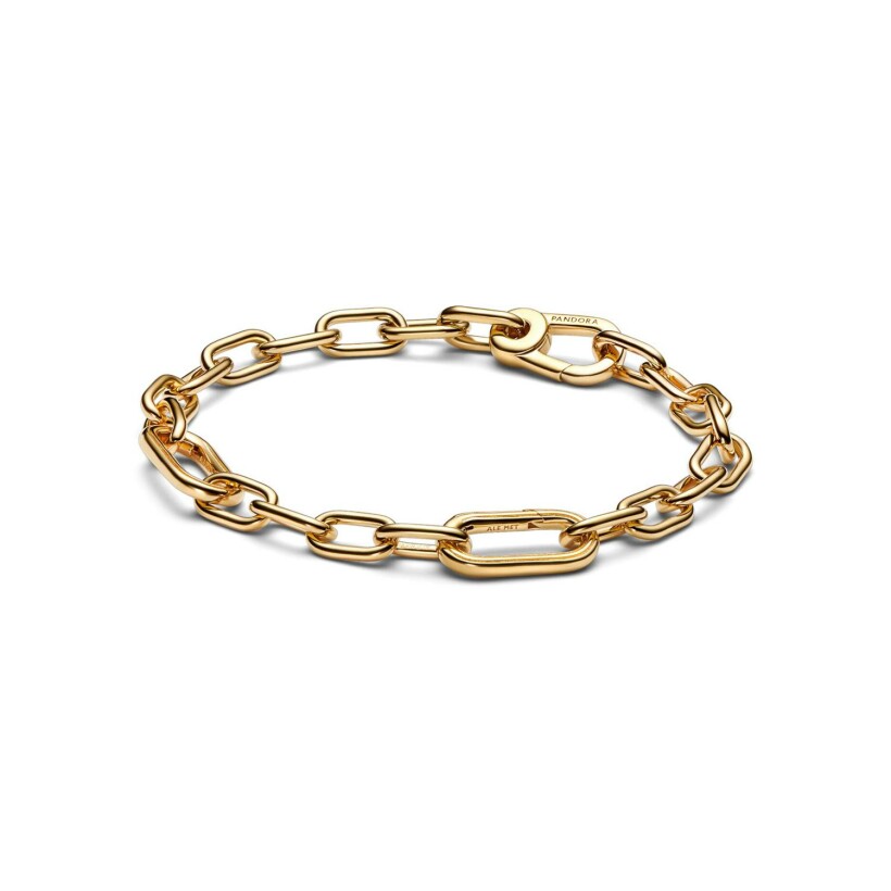Bracelet Pandora Me Link en métal doré, 16cm