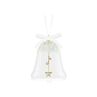 Décoration Swarovski Annual Edition Décoration Cloche en métal doré, verre et cristaux Swarovski