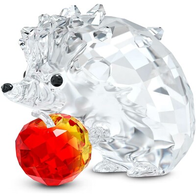 Figurine Swarovski Hérisson avec Pomme en cristaux Swarovski