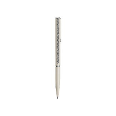 Stylo à bille Swarovski Crystal Shimmer beige en métal argenté et cristaux Swarovski